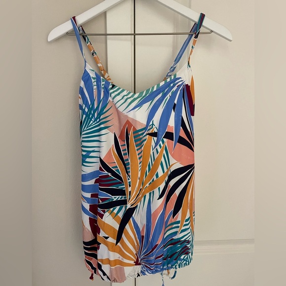 24th & Ocean Swim Top Tankini with Floating Underwire, Size XXL, D / DD Cup Size - Picture 3 of 12